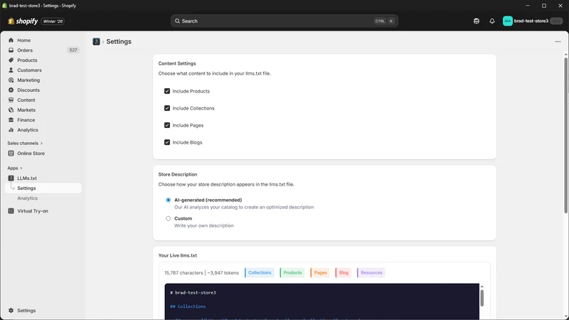 LLMs.txt AI Optimizer
