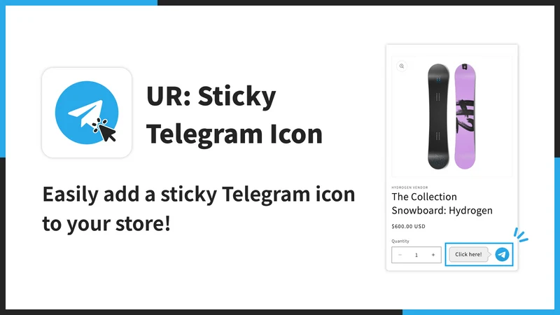 UR: Sticky Telegram Icon