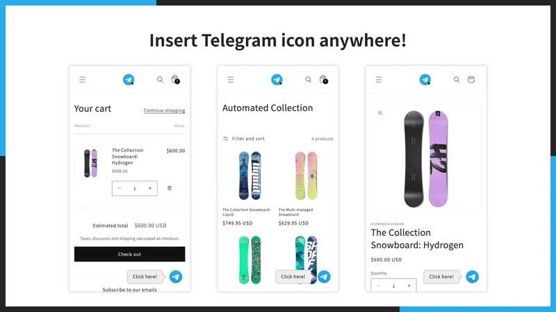 UR: Sticky Telegram Icon