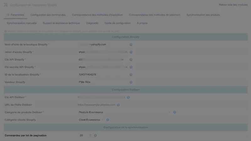 Doli2Shop ‑ ERP Integration