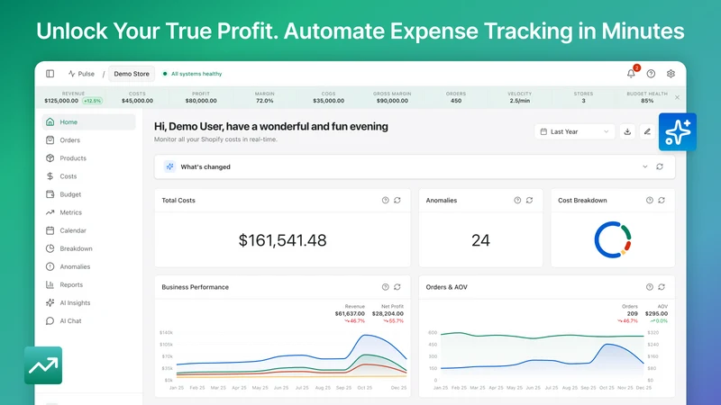 CostRadar: AI Profit Analytics