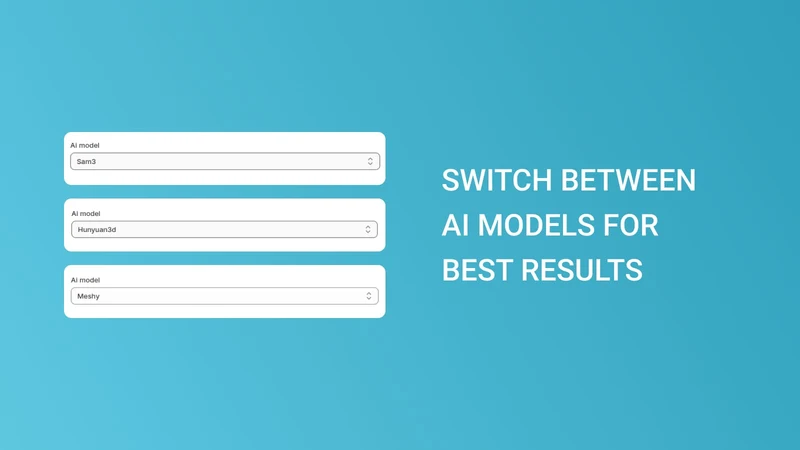 AI 3D Model Generator