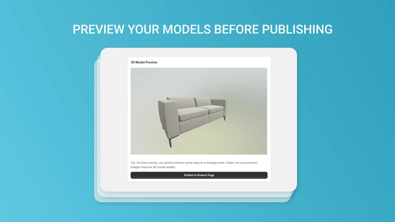 AI 3D Model Generator
