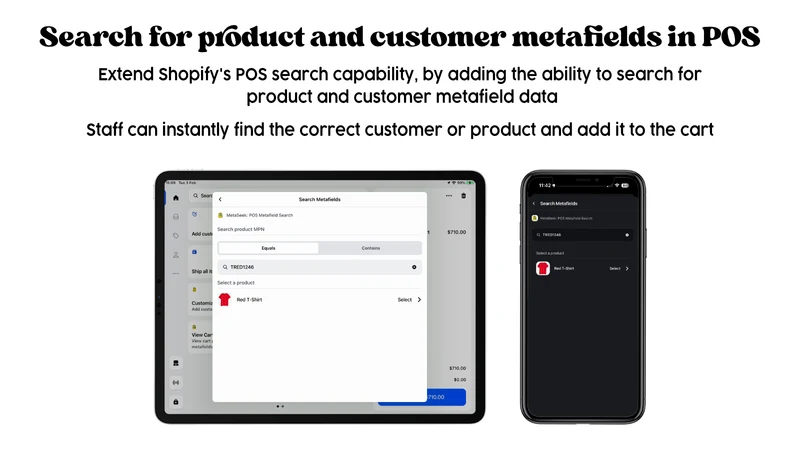 MetaSeek: Advanced POS Search