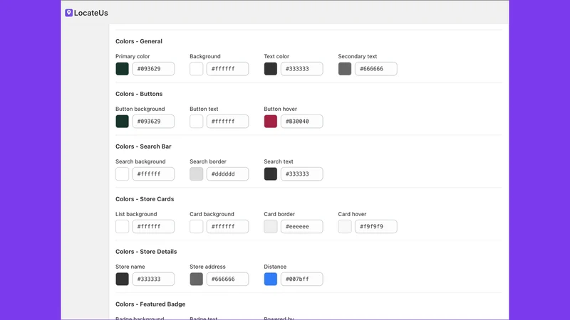 LocateUs ‑ Store Locator Map