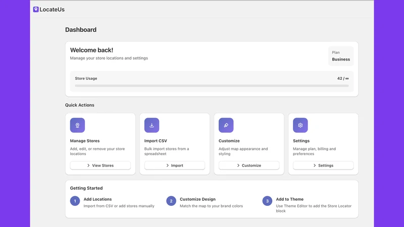 LocateUs ‑ Store Locator Map