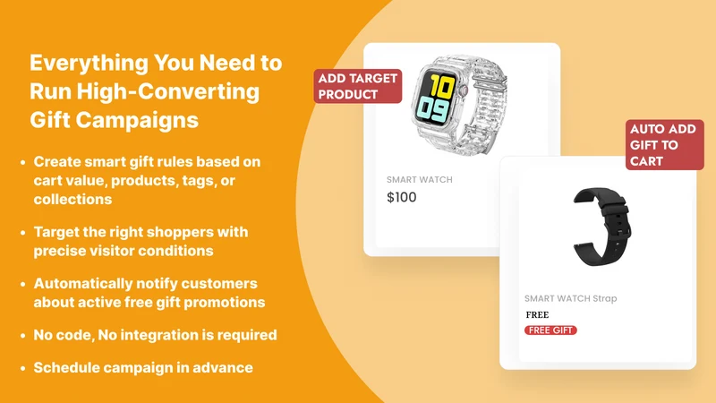 GP Auto Add to Cart FREE Gifts