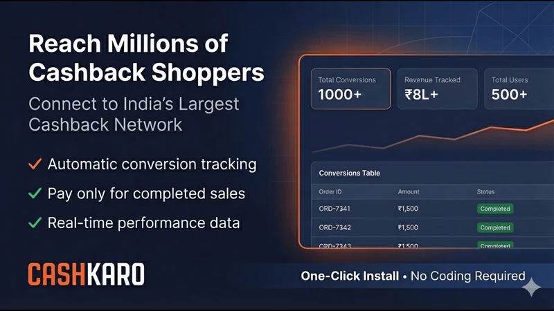 CashKaro Affiliate Partner