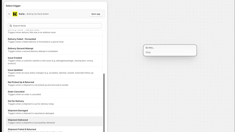 Karla: Upsell & Tracking