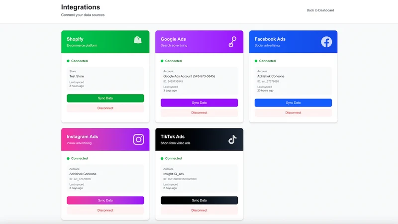 AI Insights & ROAS ‑ InsightIQ