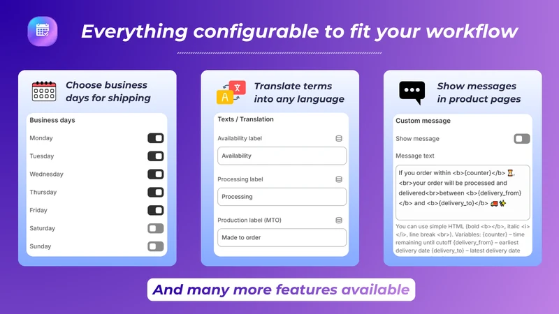 EDD AVAILABILITY APP