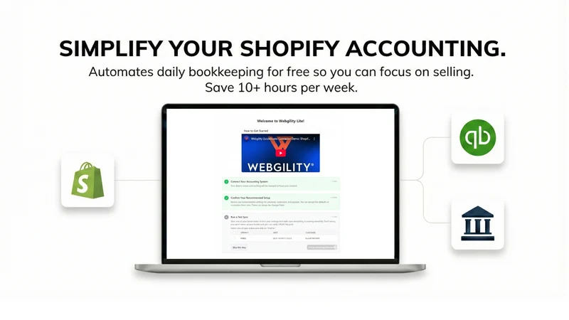 QuickBooks Sync:Webgility Lite