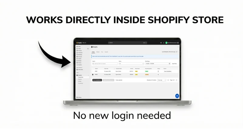 QuickBooks Sync:Webgility Lite