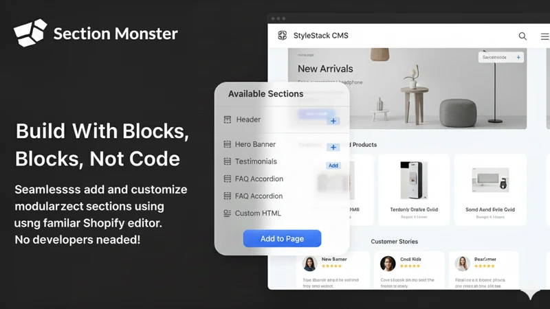 SectionMonster: Theme Sections