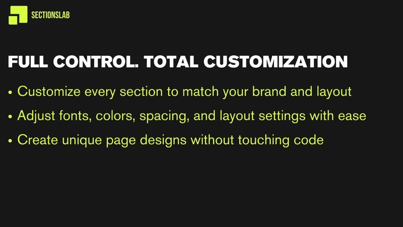 SectionsLab: Theme Sections