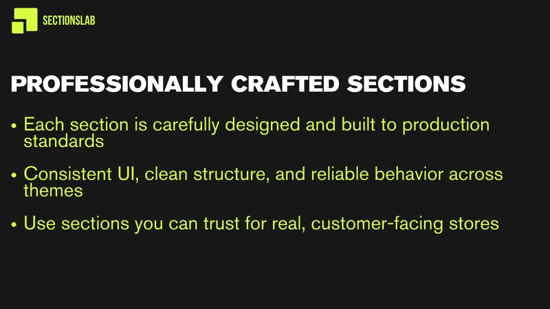 SectionsLab: Theme Sections