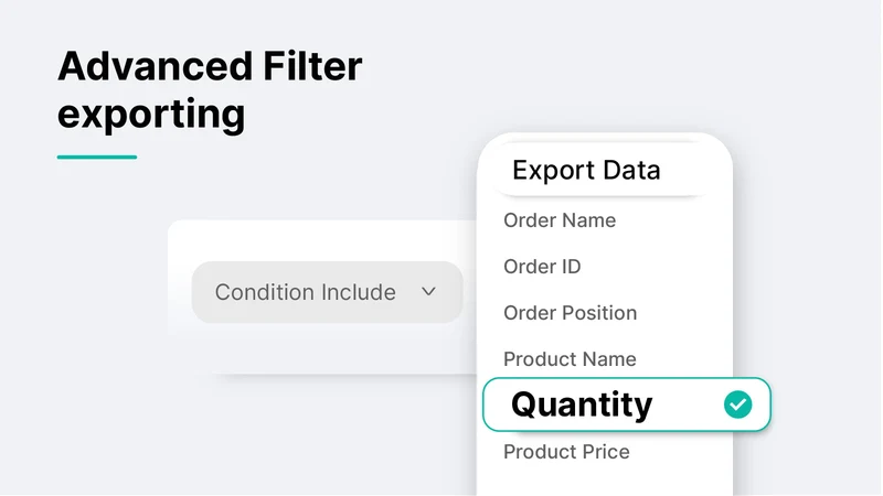 syncX: Export