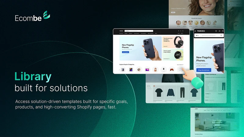 Ecombe ‑ Landing Page Builder