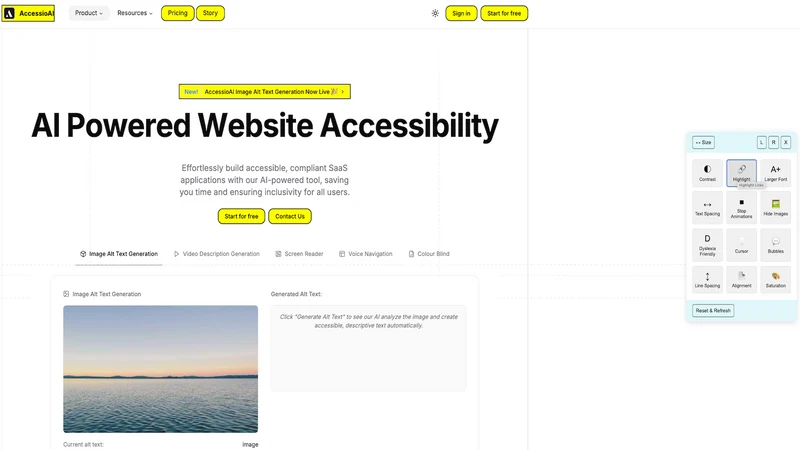 AccessioAI ‑ AI Accessibility