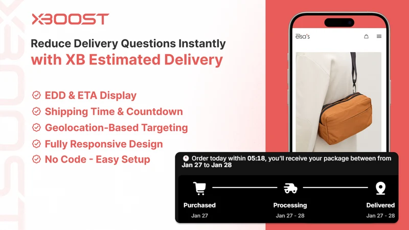 XB Estimated Delivery Date EDD
