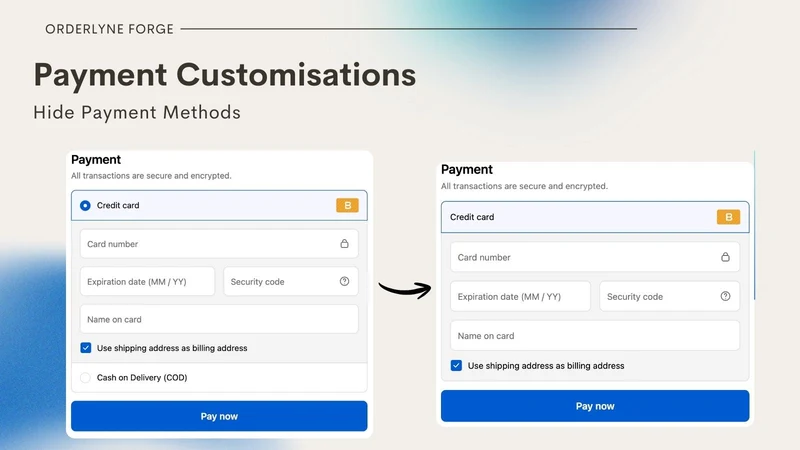 PayGuard – Hide COD & Payments
