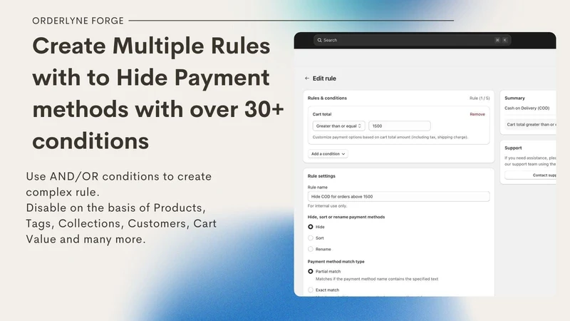 PayGuard – Hide COD & Payments