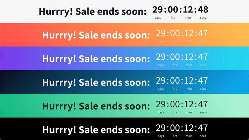 EA Countdown Timer Bar