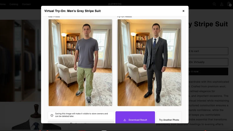 A&A Virtual Try‑On