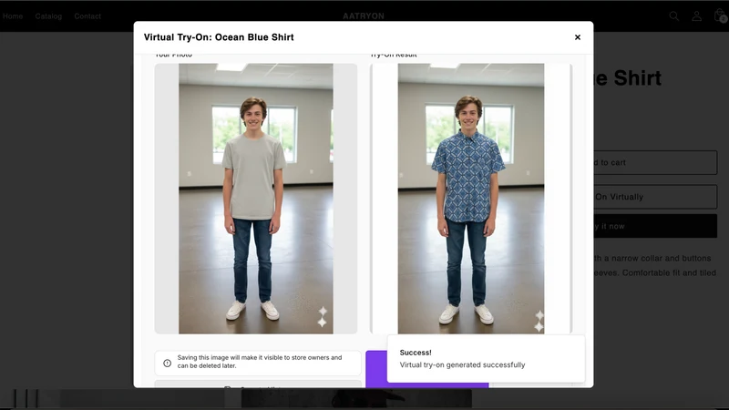 A&A Virtual Try‑On