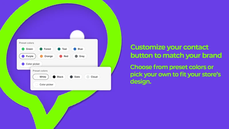 Quick Contact Widget