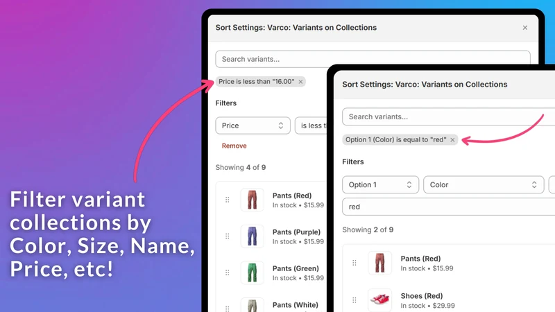 Varco: Variants on Collections