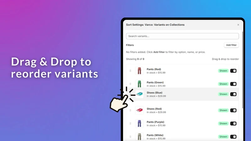 Varco: Variants on Collections