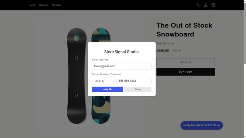 StockSignal Studio