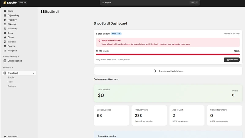 ShopScroll: Shoppable Widget