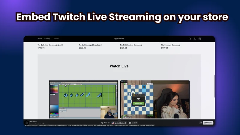 Embed Twitch Stream