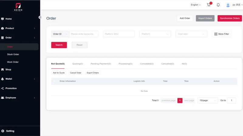 seven‑fulfillment dropshipping
