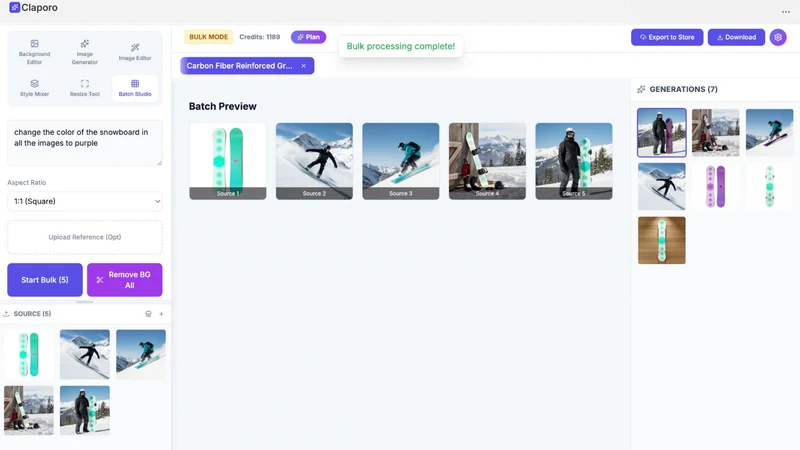 Claporo: Product Image Manager