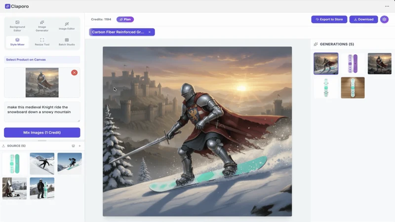 Claporo: Product Image Manager