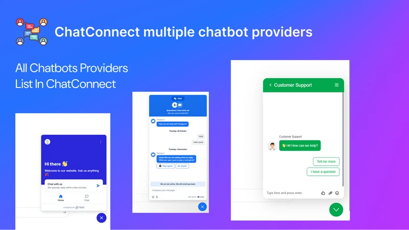 Chatconnect ‑ connect chatbots