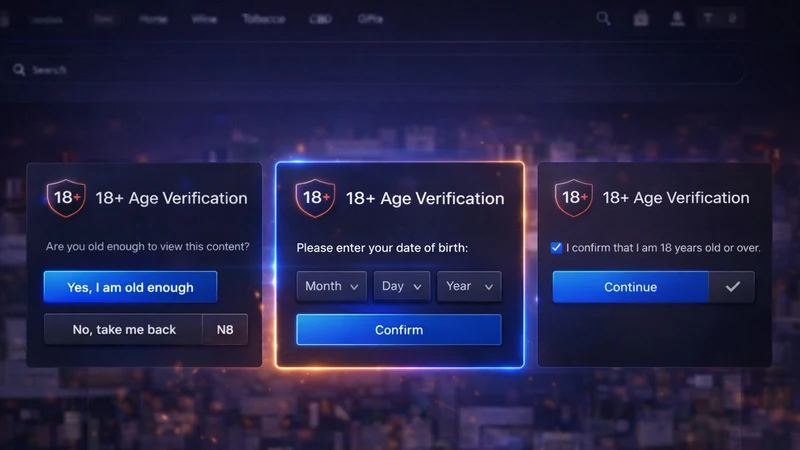 AgeVerify Shield 18+ Compliant