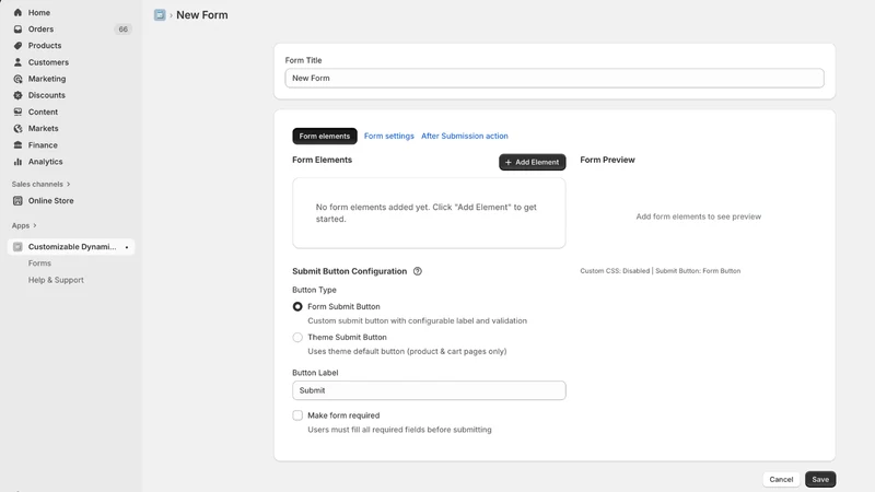 Metaflow ‑ Dynamic Metafields