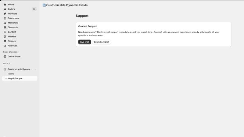 Metaflow ‑ Dynamic Metafields