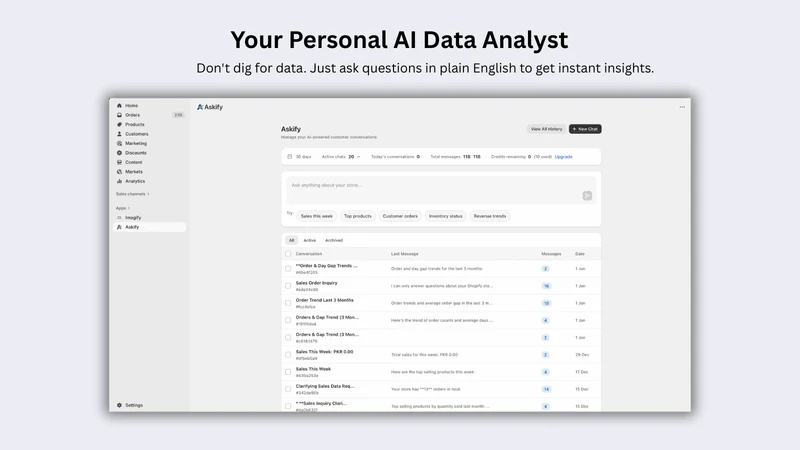Askify: AI Sales & Conversion