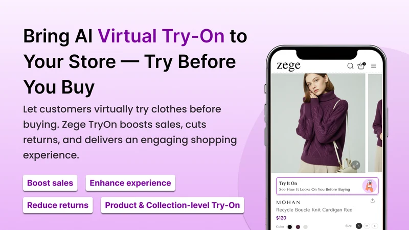 Zege Virtual Clothing Try‑On