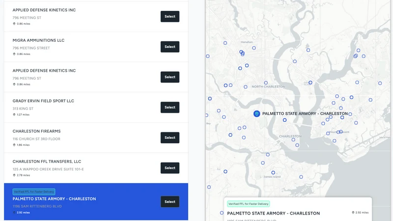 TacStac: FFL Dealer Locator