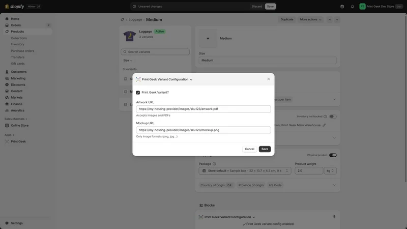 Print Geek ‑ Order Fulfillment