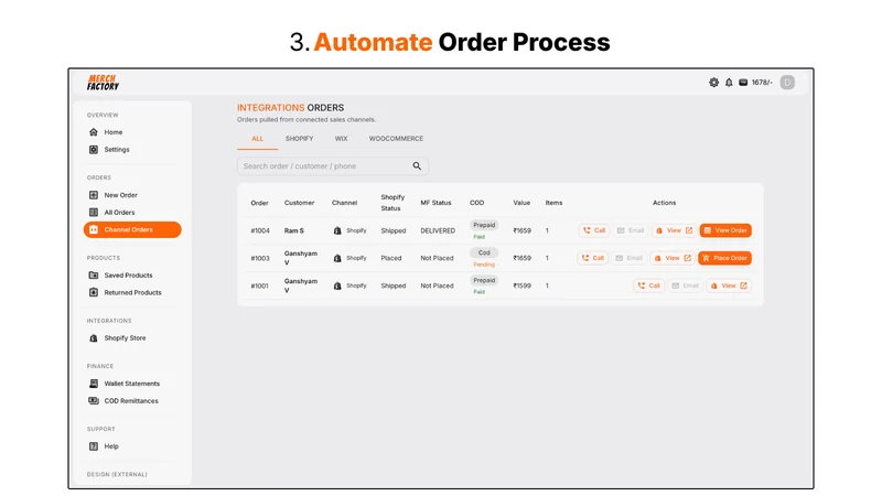 Merch Factory: Print on Demand