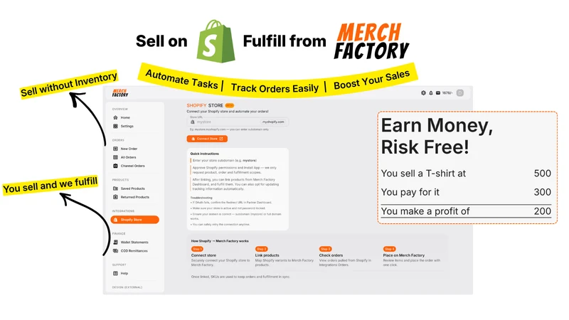 Merch Factory: Print on Demand