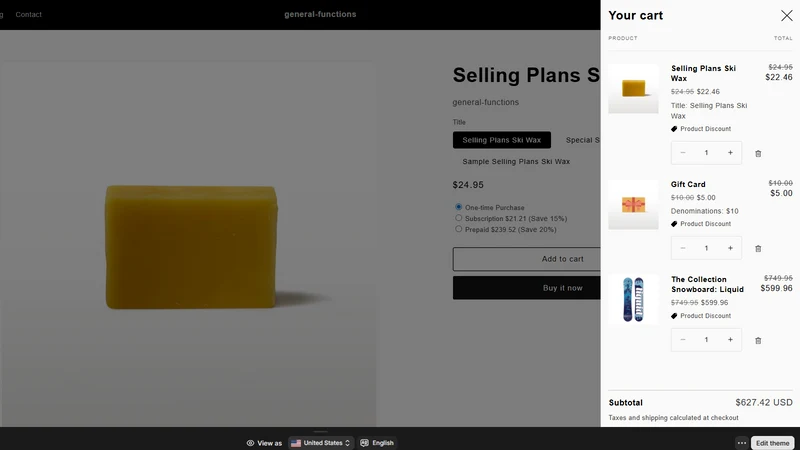 Flexible Product Discounts