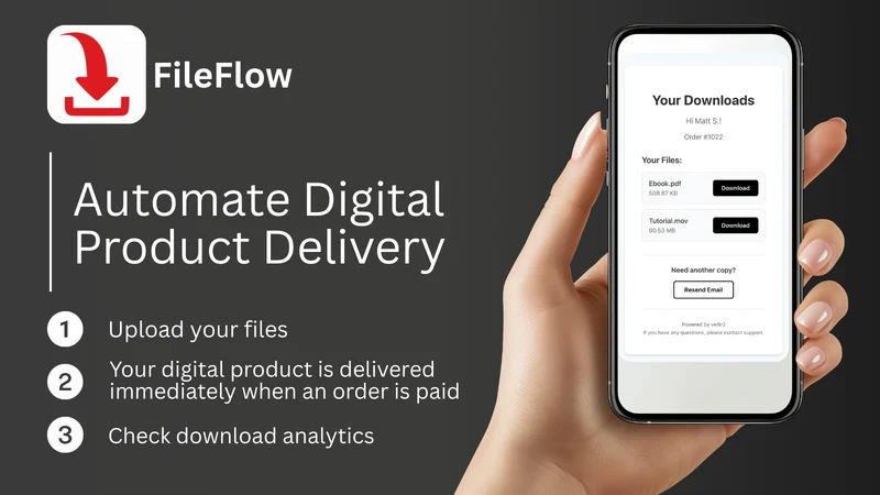 FileFlow ‑ Digital Downloads